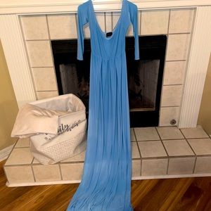 Baby Blue Maxi Dress